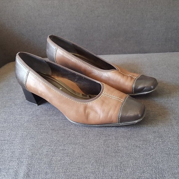 Brown Ara Pumps / High Heels - Picture 1 of 5